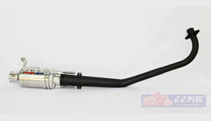 YYPANG Lagenda Hi Temp Black Straight Pipe