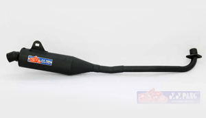 YYPANG Honda Wave 100R Black Cobra Pipe